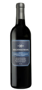 HIghwayman Reserve Cabernet Sauvignon Bottle Shot