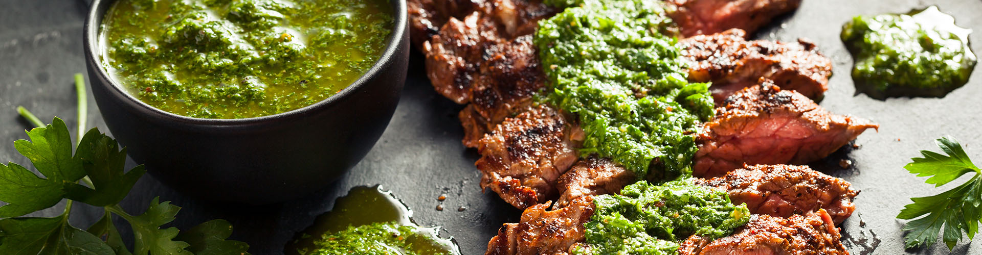 Marinated skirt steak for recipe page