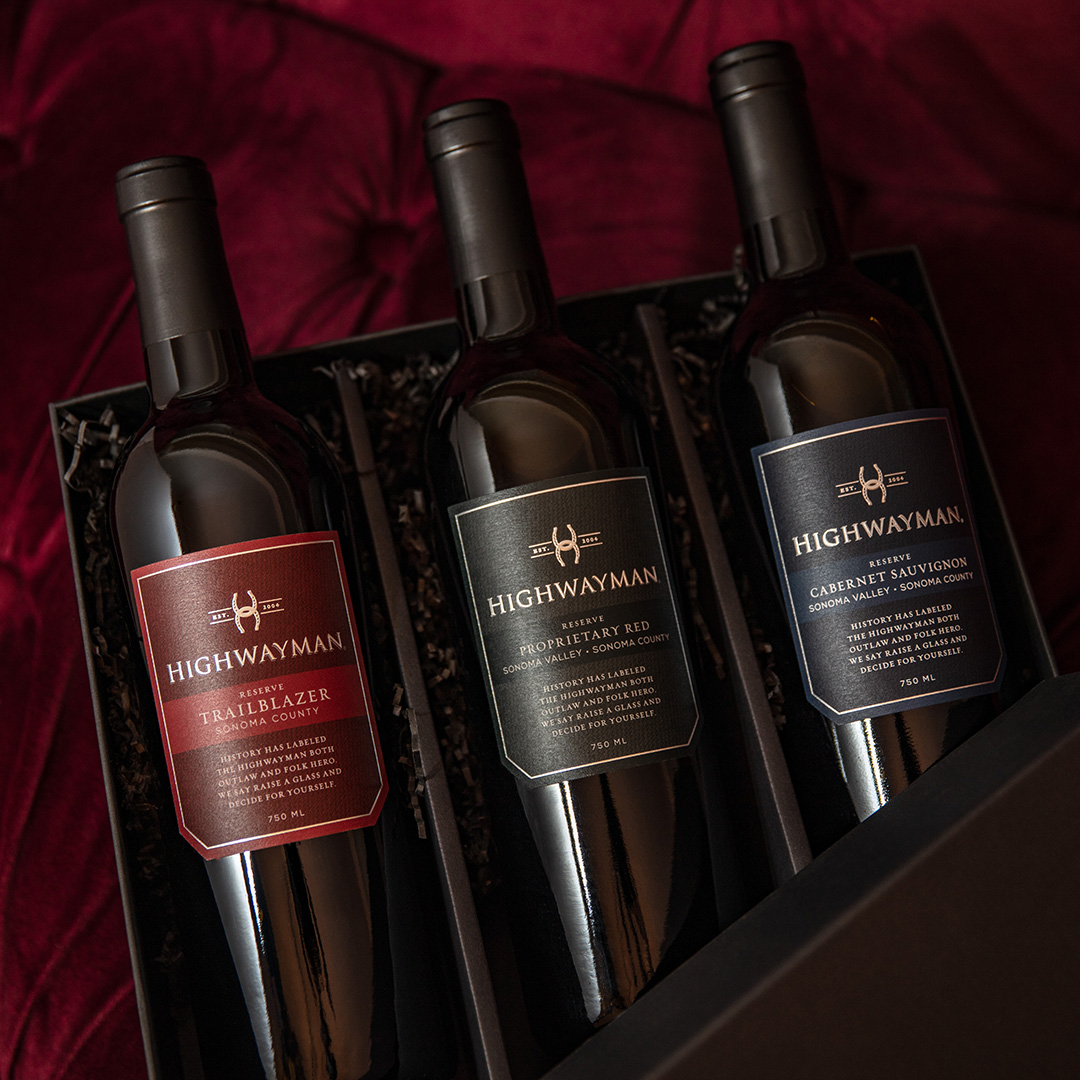 Highwayman Trailblazer, Cabernet Sauvignon, Proprietary Red Gift Pack