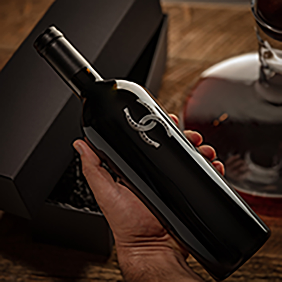Stand and Deliver Red Wine bottle Shot