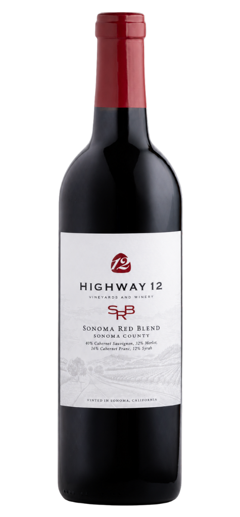 bottle of sonoma red blend