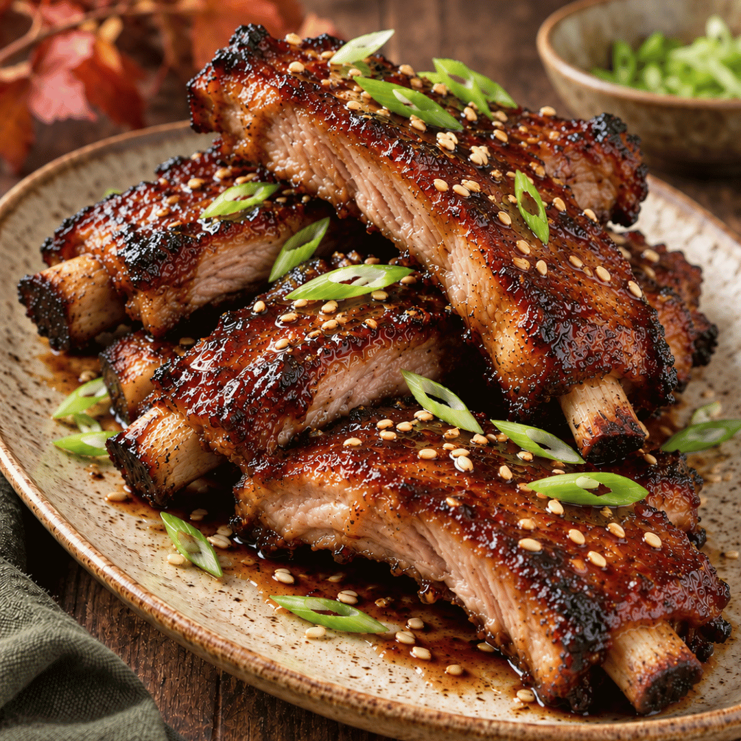 asian style sticky ribs